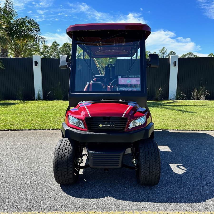 2023 Bintelli Beyond, Burgundy, 6 Seat Electric, photo 4