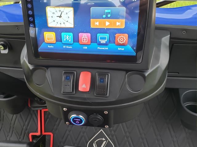 2026 VCarts E-Series, Vortex Black, 6 Seat Electric
