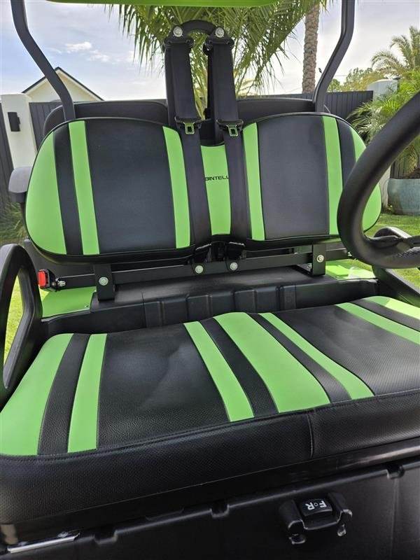 2023 Bintelli Beyond, Lime Green, Lifted 4 Seat Electric, photo 3