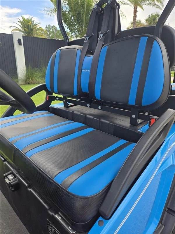 2024 Bintelli Beyond, Ocean Blue, Lifted 4 Seat Electric, photo 4