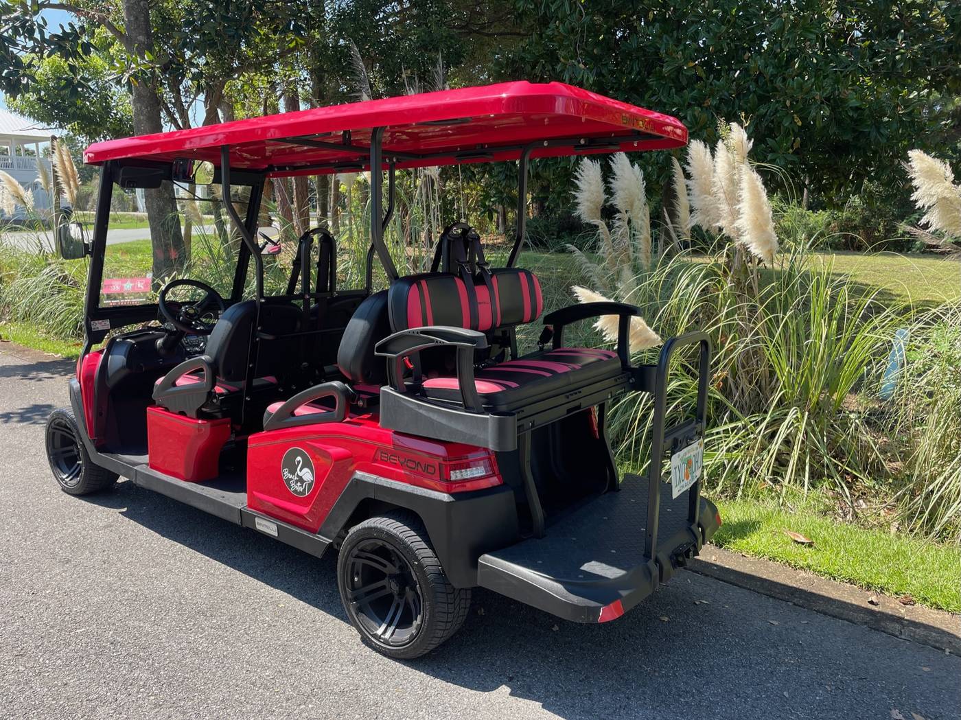 2022 Bintelli Beyond, Red, 6 Seat Electric, photo 3