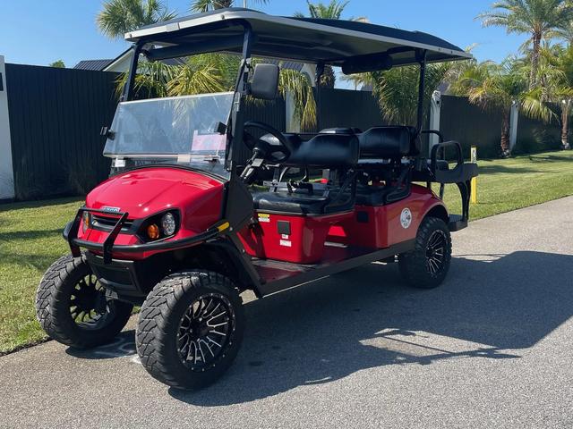 2021 ASPT, Red, Lifted 6 Seat Gas