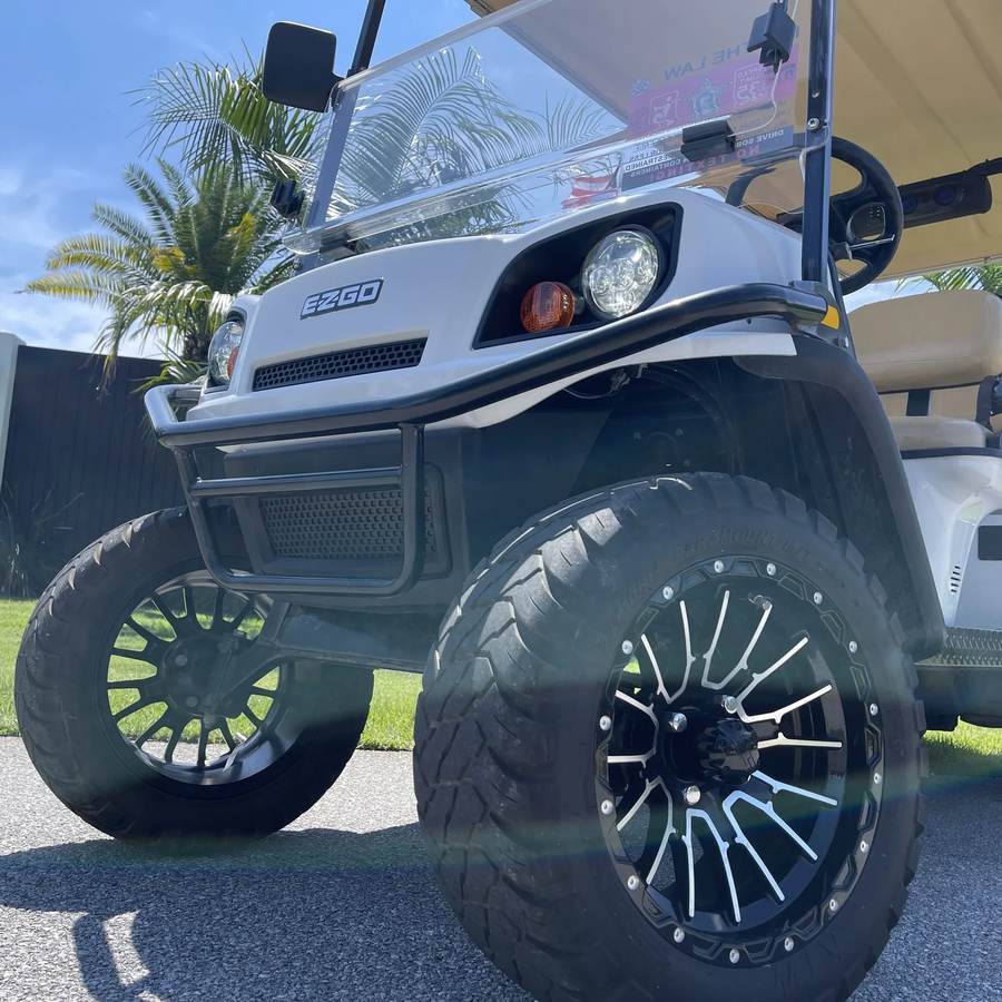 2021 ASPT, White, Lifted 6 Seat Gas, photo 2