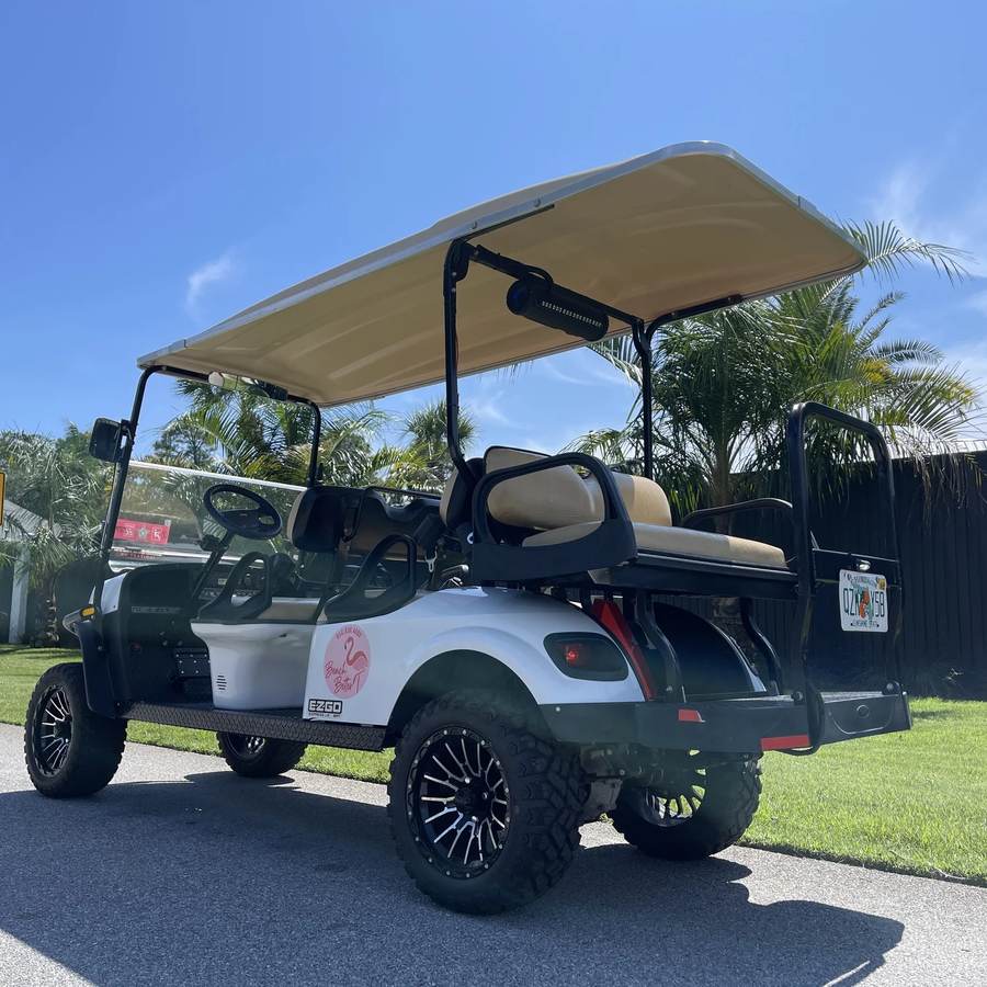 2021 ASPT, White, Lifted 6 Seat Gas, photo 3