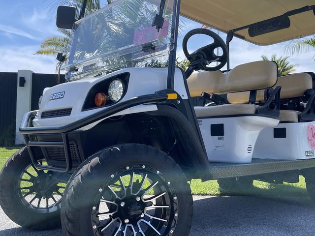 2021 ASPT, White, Lifted 6 Seat Gas
